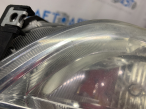 Headlight front left Subaru Legacy 15-17 bare, pre-rest, halogen, chrome reflector, sand, for polishing