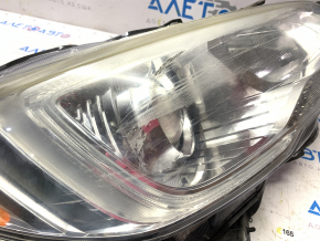 Headlight front right Subaru Legacy 15-17 bare, pre-rest, halogen, chrome reflector, sand, for polishing