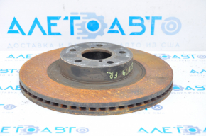 Front right brake disc Subaru XV Crosstrek 13-17 295/24mm rusty