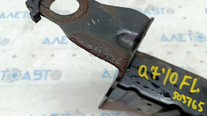 Front bumper reinforcement fang left Audi Q7 4L 10-15 rust