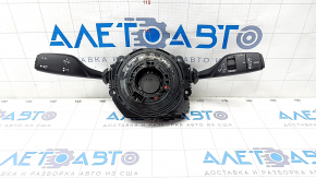 Steering column switches guitar assembly BMW X5 F15 14-18 with a cable for steering wheel heating