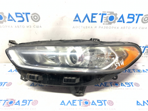 Headlight front left bare Ford Fusion mk5 13-16 sand, for polishing