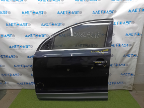 Door assembly front left Audi Q7 4L 10-15 black LC9X, bumps, dented