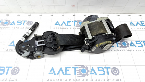 Passenger seat belt with tensioner BMW X5 F15 14-18 black SCHWARZ, for cleaning