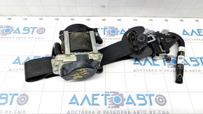 Passenger seat belt with tensioner BMW X5 F15 14-18 black SCHWARZ, for cleaning