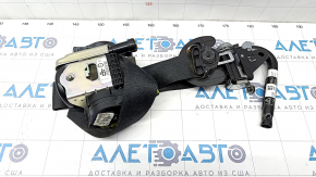 Passenger seat belt with tensioner BMW X5 F15 14-18 black SCHWARZ, for cleaning
