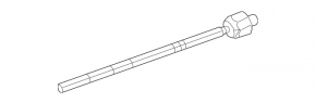 Steering rod left Chrysler 200 15-17