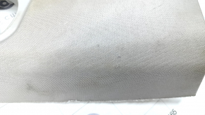 Upper center pillar trim belt left BMW X5 F15 14-18 gray GRAU, for dry cleaning, scratches