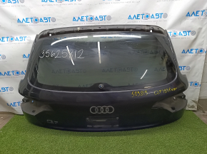 Bare tailgate with glass Audi Q7 4L 10-15 black LC9X, butt