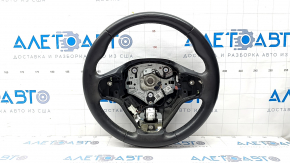 Steering wheel bare BMW X5 F15 14-18 leather black with heating, Sport, scratches