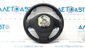 Steering wheel bare BMW X5 F15 14-18 leather black with heating, Sport, scratches