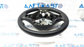 Steering wheel bare BMW X5 F15 14-18 leather black with heating, Sport, scratches
