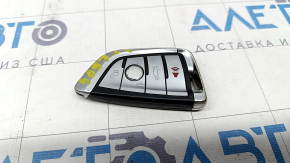 Smart key BMW X5 F15 14-18 4 buttons, scratches, worn