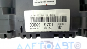 Instrument cluster VW CC 08-17 123k, scratches