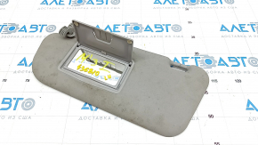 Left visor Mazda3 03-08 gray, without hook, for dry cleaning