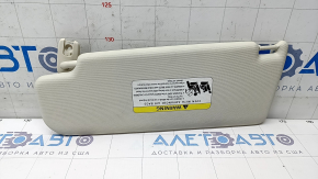 Right sun visor for VW CC 08-17, gray, without hook