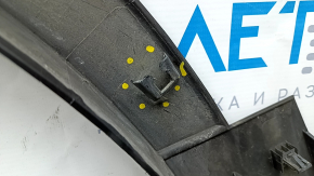 Front right wing arch trim Ford Explorer 16-19 rest, structure, scratches, cracked mount
