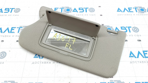 Left visor Nissan Maxima A36 16-23 gray, without hook