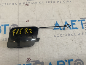 Plug towing hook rear bumper right BMW X5 F15 14-18