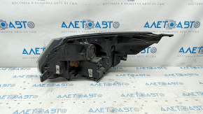 Front right headlight complete Ford Explorer 16-19 rest, halogen + LED, light, for polishing