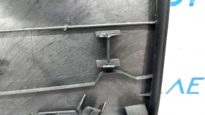 Door trim card front right VW CC 08-17 black with black insert leather, armrest leather, gray molding, broken fasteners