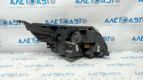 Front left headlight complete Ford Explorer 16-19 halogen + LED, light, for polishing
