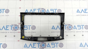 Front panel trim central frame multimedia VW CC 13-17 gray, scratch