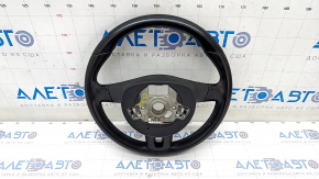 Naked steering wheel VW CC 08-17 leather black, scratches, cracked