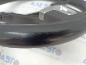 Naked steering wheel VW CC 08-17 leather black, scratches, cracked