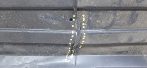 Left underbody protection Subaru Legacy 15-19 crack, stiffeners broken