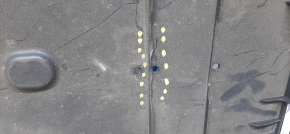 Left underbody protection Subaru Legacy 15-19 crack, stiffeners broken