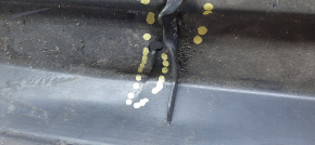 Left underbody protection Subaru Legacy 15-19 crack, stiffeners broken