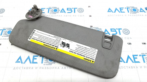 Right visor Chevrolet Malibu 16 - gray, without backlight, without hook, for dry cleaning