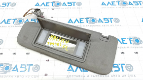 Left visor Chevrolet Malibu 16- gray with backlight, without hook, for dry cleaning