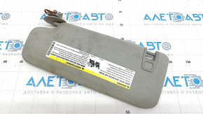 Right visor Chevrolet Malibu 13-15 gray, without hook, for dry cleaning