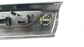 Door sill trim front left BMW X5 F15 14-18 black with chrome insert, scratches, broken mount