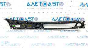 Front panel trim right BMW X5 F15 14-18 wood, scratches