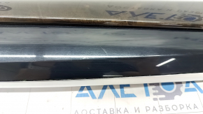 Front panel trim right BMW X5 F15 14-18 wood, scratches