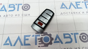 Key VW CC 08-17 4 buttons, pokes on chrome
