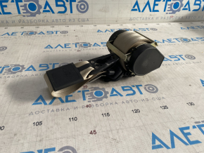 Seat belt 3 row right Audi Q7 4L 10-15 beige