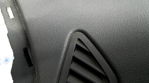 Torpedo front panel with AIRBAG BMW X5 F15 14-18 leather black Dakota, without projection, scratches