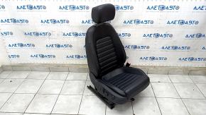 Passenger seat VW CC 08-17 with airbag, electric, leather black