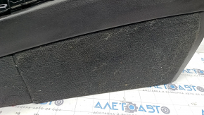 Console central armrest BMW X5 F15 14-18 leather black Dakota scratches, for cleaning