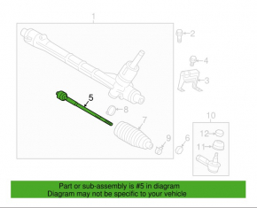 Steering rod right Mitsubishi Outlander 14-21