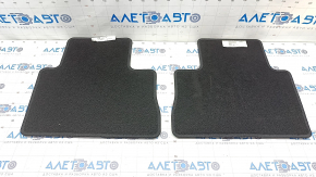 Set of floor mats for Toyota Venza 21 - black cloth