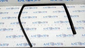 Glass seal rear right Audi Q7 4L 10-15