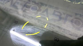 Glass of the rear right door Audi Q7 4L 10-15 tinted, scratches