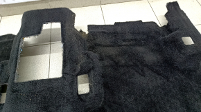 Rear floor covering Jeep Cherokee KL 14 - black, for cleaning