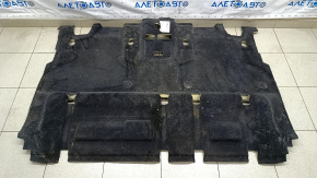 Rear floor covering BMW X5 F15 14-18 black, dry cleanable