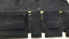 Rear floor covering BMW X5 F15 14-18 black, dry cleanable